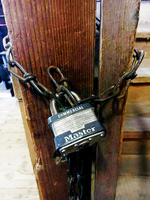 Master Lock 1 Laminated Steel Padlock 1-3/4in (44mm) Wide-Keyed-Master Lock-MasterLocks.com