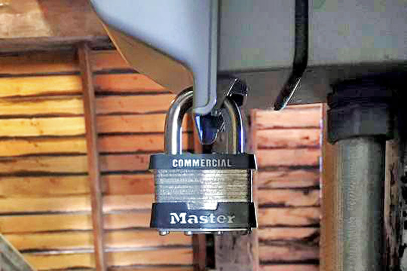 Master Lock 1 Laminated Steel Padlock 1-3/4in (44mm) Wide-Keyed-Master Lock-MasterLocks.com