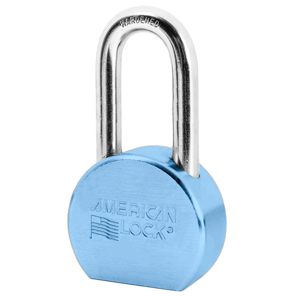 American Lock A701 2-1/2in (64mm) Solid Steel Rekeyable Padlock, Chrome Plated, with 2in (51mm) Shackle