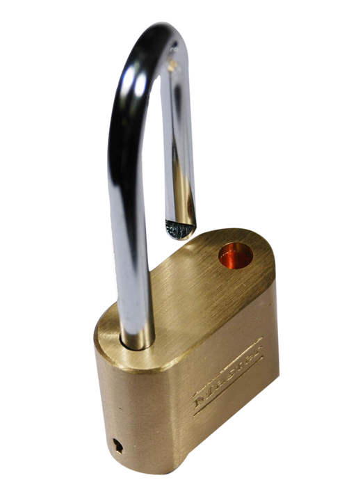 Master Lock 175LH 2 in (51mm) Wide Resettable Combination Brass Padlock with 2-1/4in (57mm) Shackle-Combination-Master Lock-175LH-MasterLocks.com