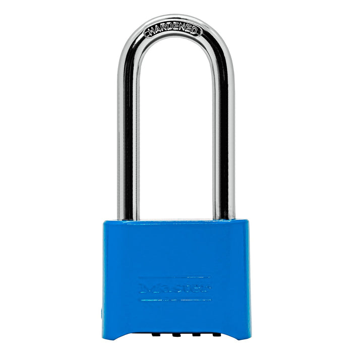 Master Lock 175LH 2 in (51mm) Wide Resettable Combination Brass Padlock with 2-1/4in (57mm) Shackle