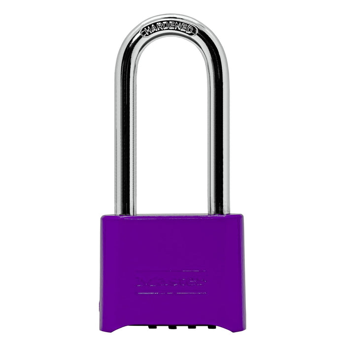 Master Lock 175LH 2 in (51mm) Wide Resettable Combination Brass Padlock with 2-1/4in (57mm) Shackle