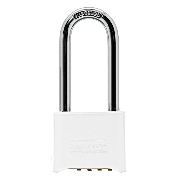 Master Lock 175LH 2 in (51mm) Wide Resettable Combination Brass Padlock with 2-1/4in (57mm) Shackle