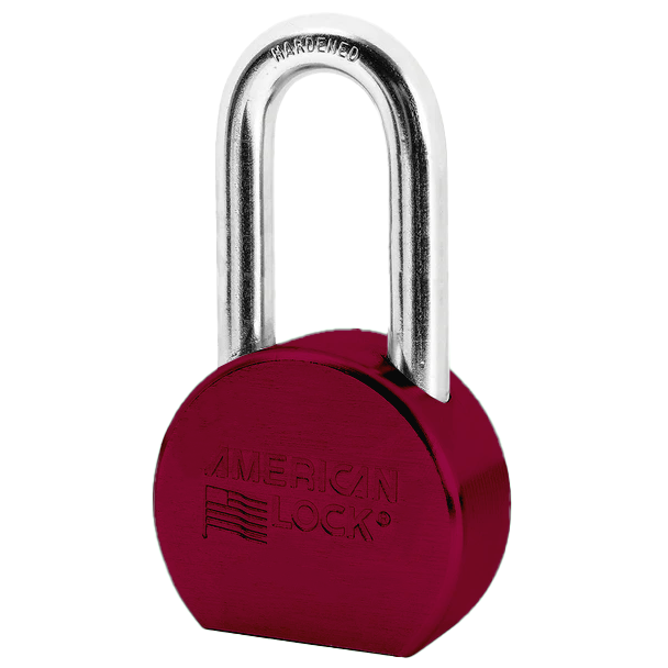 American Lock A701 2-1/2in (64mm) Solid Steel Rekeyable Padlock, Chrome Plated, with 2in (51mm) Shackle