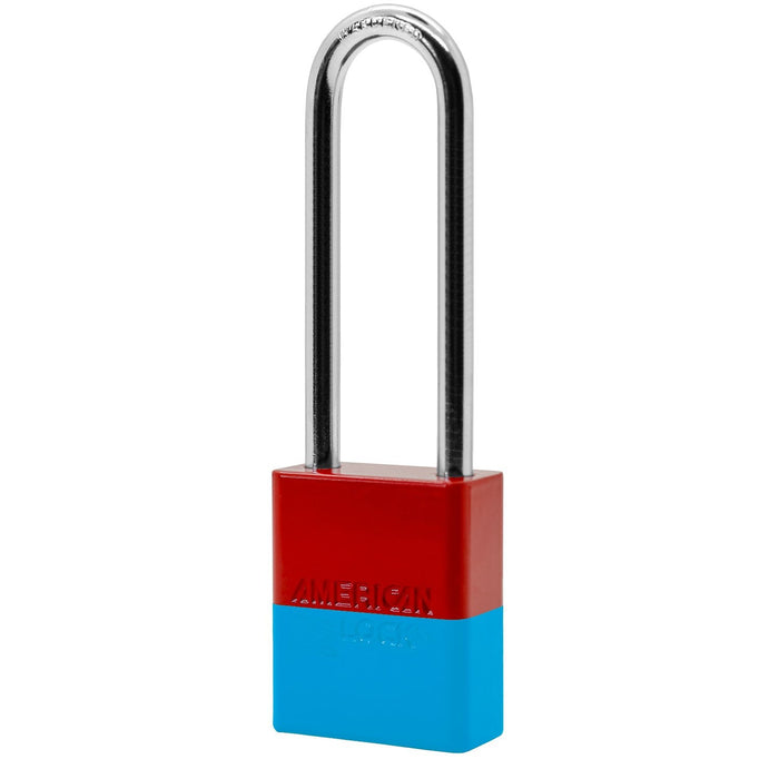 American Lock A1167PC Powder Coated Dual Colored Aluminum Padlock