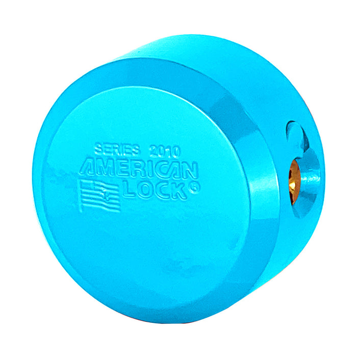 American Lock A2010 Solid Steel Rekeyable 6-Flat Back Hidden Shackle Padlock 2-7/8in (73mm) Wide