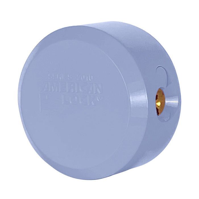 American Lock A2010 Solid Steel Rekeyable 6-Flat Back Hidden Shackle Padlock 2-7/8in (73mm) Wide