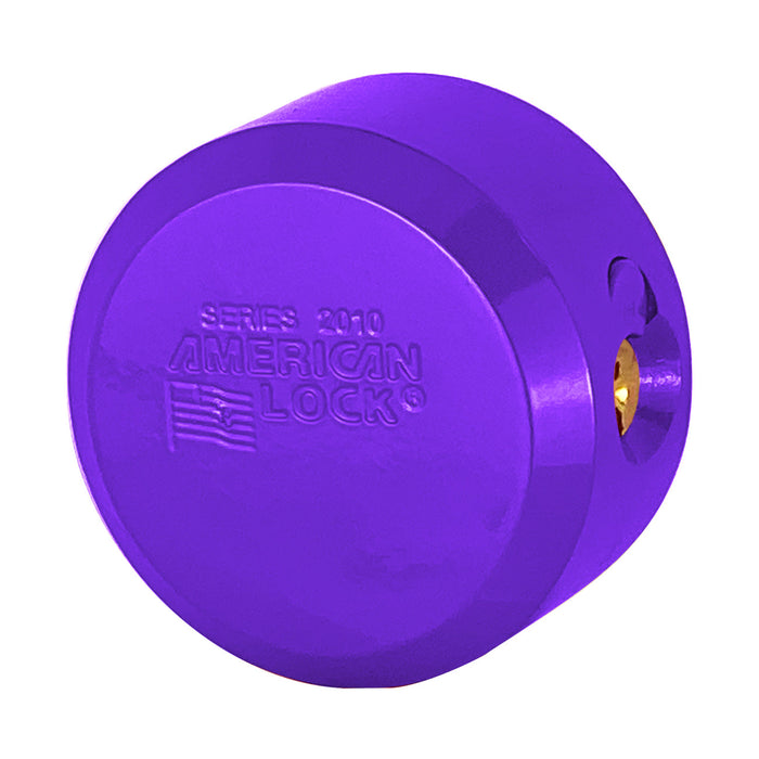 American Lock A2010 Solid Steel Rekeyable 6-Flat Back Hidden Shackle Padlock 2-7/8in (73mm) Wide