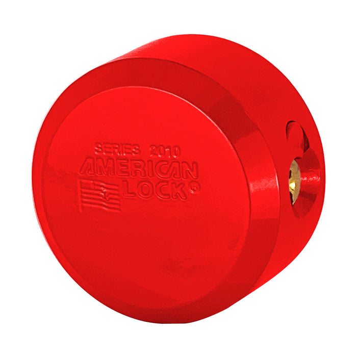 American Lock A2010 Solid Steel Rekeyable 6-Flat Back Hidden Shackle Padlock 2-7/8in (73mm) Wide