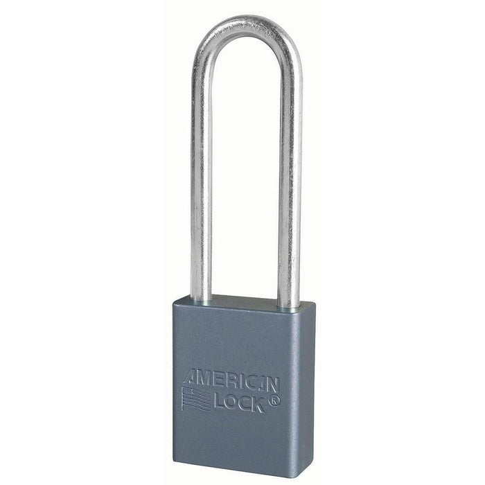 American Lock A32 1-3/4in (44mm) Solid Aluminum Padlock with 3in (76mm) Shackle-Keyed-American Lock-Keyed Alike-A32KA-MasterLocks.com