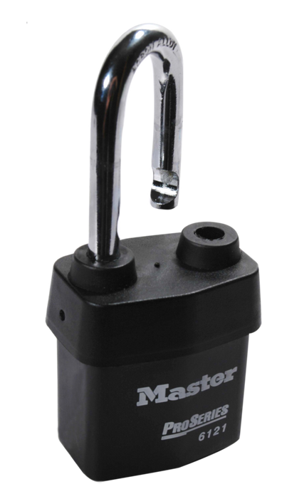 Master Lock 6121 ProSeries® Weather Tough® Laminated Steel Rekeyable Padlock 2-1/8in (54mm) Wide-Keyed-Master Lock-MasterLocks.com