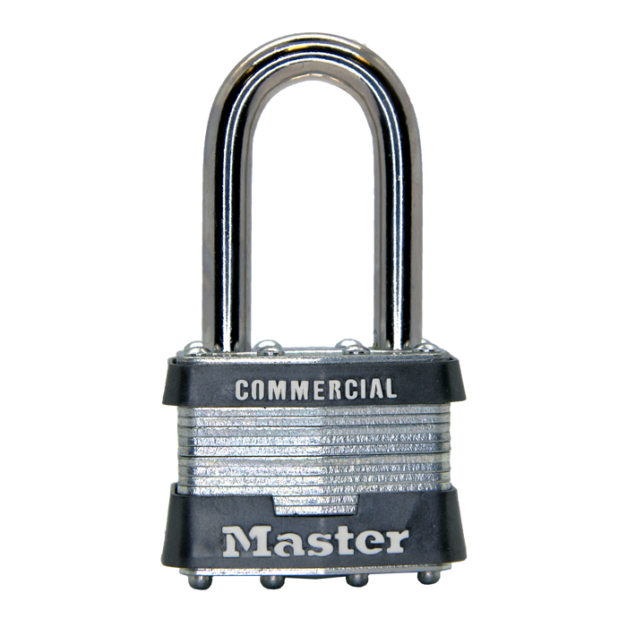 Master Lock 1 Laminated Steel Padlock 1-3/4in (44mm) Wide-Keyed-Master Lock-MasterLocks.com