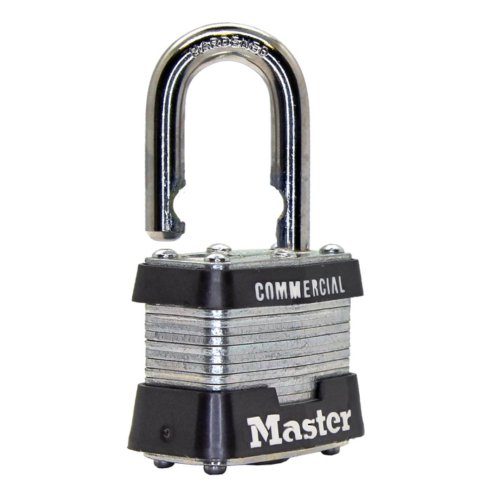 Master Lock 3 Laminated Steel Padlock 1-9/16in (40mm) Wide-Keyed-Master Lock-MasterLocks.com