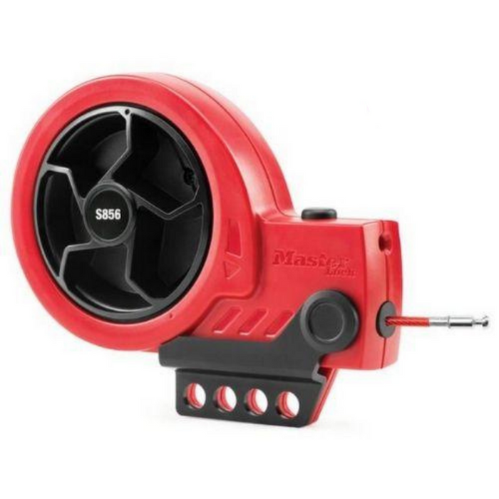 Master Lock S856 Retractable Cable Lockout Device with Steel Core Cable