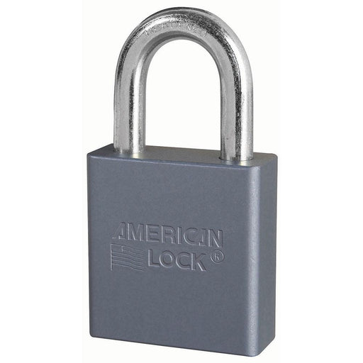 American Lock A10 Solid Aluminum Padlock 1-3/4in (44mm) Wide-Keyed-American Lock-Keyed Alike-A10KA-MasterLocks.com