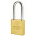 American Lock A21 1-3/4in (44mm) Solid Brass Padlock with 2in (51mm) Shackle-Keyed-American Lock-Keyed Alike-A21KA-MasterLocks.com