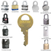 Master Lock K1 Duplicate Cut Key for W1 Cylinders (Lock Model Numbers 1 - 6)-Cut Key-Master Lock-K1-MasterLocks.com