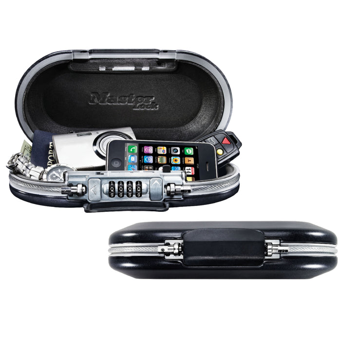 Master Lock 5900D Set Your Own Combination Portable Personal Safe; Gray-Combination-Master Lock-5900D-MasterLocks.com