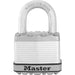 Master Lock M5 2in (51mm) Wide Magnum® Laminated Steel Padlock-Master Lock-Keyed Different-1in-M5XD-MasterLocks.com