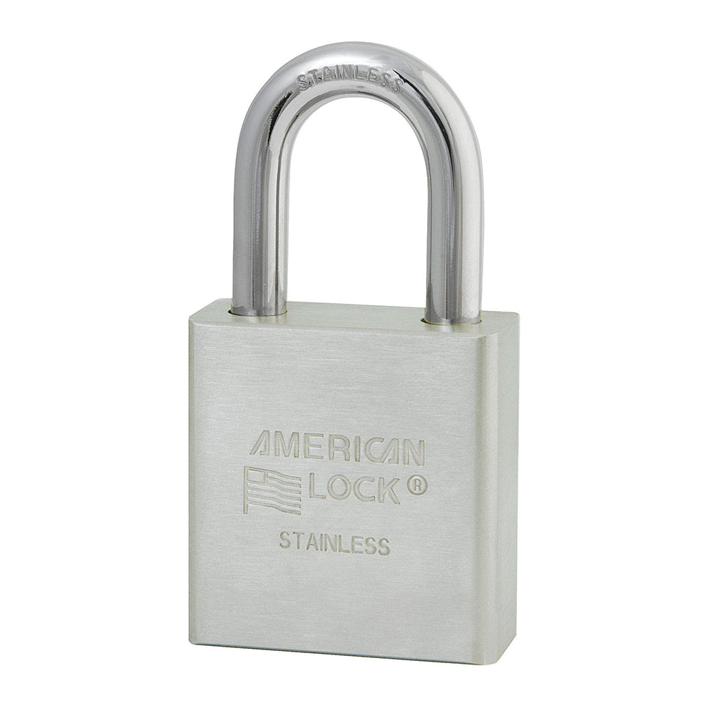 Master Lock Padlock, Solid Steel Lock, 2-1/2 in. Wide, 930DPF - Pad Lock 