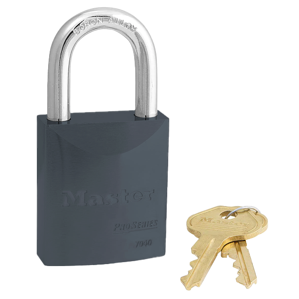 Master Lock 7040 ProSeries® Solid Steel Rekeyable Padlock 1-3/4in (44mm) Wide