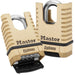 Master Lock 1177 ProSeries® Shrouded Brass Resettable Combination Padlock 2-1/4in (57mm) Wide-Keyed-Master Lock-1-1/16in (27mm)-1177-MasterLocks.com
