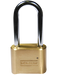 Master Lock 175LH 2 in (51mm) Wide Resettable Combination Brass Padlock with 2-1/4in (57mm) Shackle-Combination-Master Lock-175LH-MasterLocks.com
