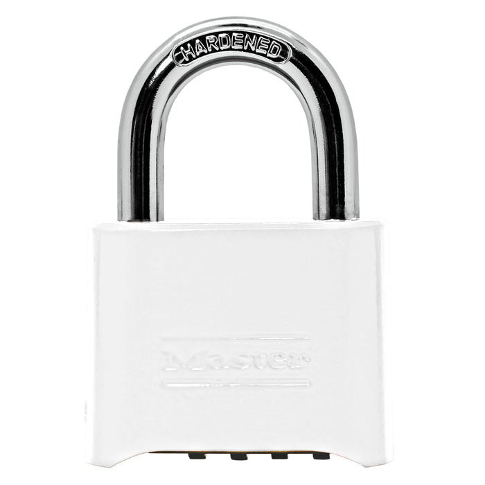 Master Lock 175 Resettable Combination Brass Padlock 2in (51mm) Wide