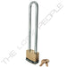 Master Lock 2 Laminated Brass Padlock 1-3/4in (44mm) Wide-Keyed-Master Lock-Black-Keyed Alike-2KALNBLK-MasterLocks.com
