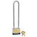 Master Lock 2 Laminated Brass Padlock 1-3/4in (44mm) Wide-Keyed-Master Lock-Blue-Keyed Alike-2KALN-MasterLocks.com