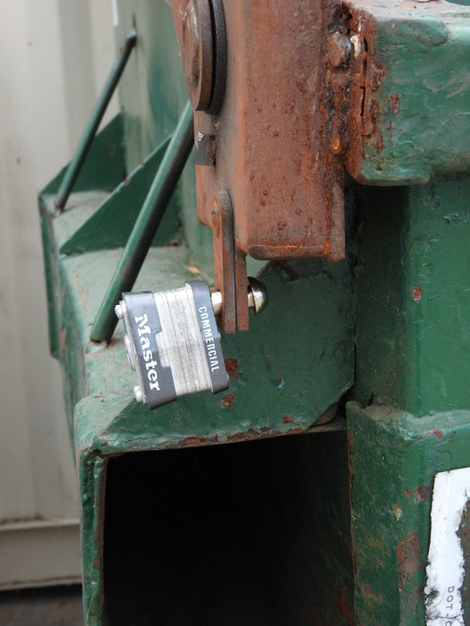 Master Lock 443 1-9/16in (40mm) Wide Laminated Steel Pin Tumbler Vending and Meter Padlock-Keyed-Master Lock-MasterLocks.com