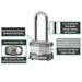 Master Lock 3 Laminated Steel Padlock 1-9/16in (40mm) Wide-Keyed-Master Lock-MasterLocks.com