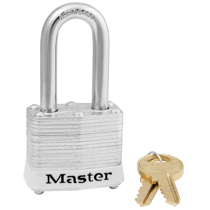 Unique Master Locks Master Lock 3LF Laminated Steel Padlock (Colored Bumper) — MasterLocks.com