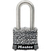 Master Lock 3SSKAD 1-9/16in (40mm) Wide Laminated Stainless Steel Padlock with 1-1/2in (38mm) Shackle-Keyed-Master Lock-3SSKADLF-MasterLocks.com