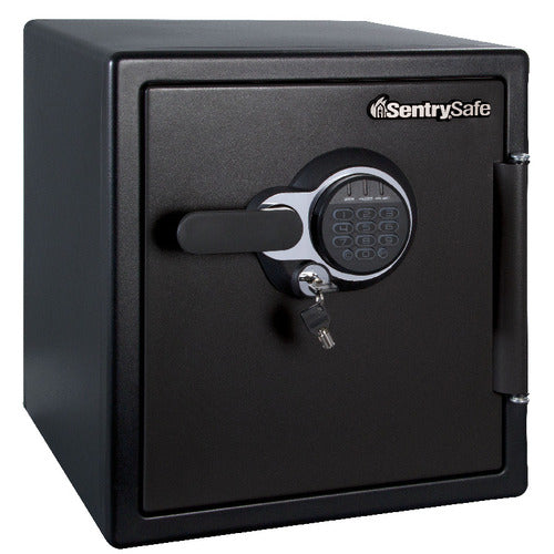 Sentry® Safe SFW123GTC Fire Water Safe, Digital Lock w/ Backlit Keypad/Dual Key, Tray, Bolt Down Kit, Light, 1.2 cu. ft.-Master Lock-SFW123GTC-MasterLocks.com
