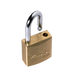 Master Lock 4120 V-Line Brass Padlock 3/4in (19mm) Wide-Keyed-Master Lock-MasterLocks.com