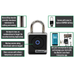 Master Lock 4400ENT Bluetooth® Indoor Padlock for Business Applications-Digital/Electronic-Master Lock-4400ENT-MasterLocks.com
