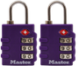 Master Lock 4684T Set Your Own Combination TSA-Accepted Luggage Lock 2 Pack 1-3/8in (35mm) Wide-Combination-Master Lock-4684T-MasterLocks.com