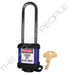 Master Lock 410COV Padlock with Plastic Cover 1-1/2in (38mm) wide-Master Lock-Master Keyed-3in-410MKLTBLUCOV-MasterLocks.com