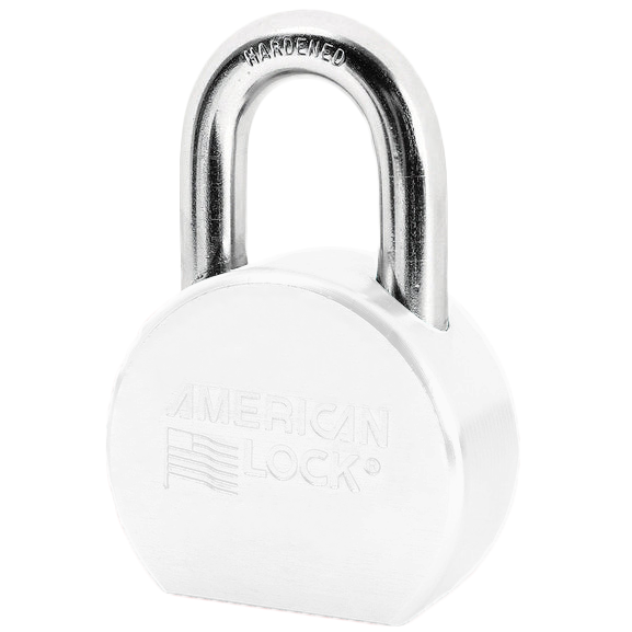 American Lock A700 Solid Steel Rekeyable Padlock, Chrome Plated 2-1/2in (64mm) Wide