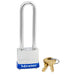 Master Lock 7 Laminated Steel Padlock 1-1/8in (29mm) Wide-Keyed-Master Lock-Master Keyed-2-1/2in-7MKLJ-MasterLocks.com