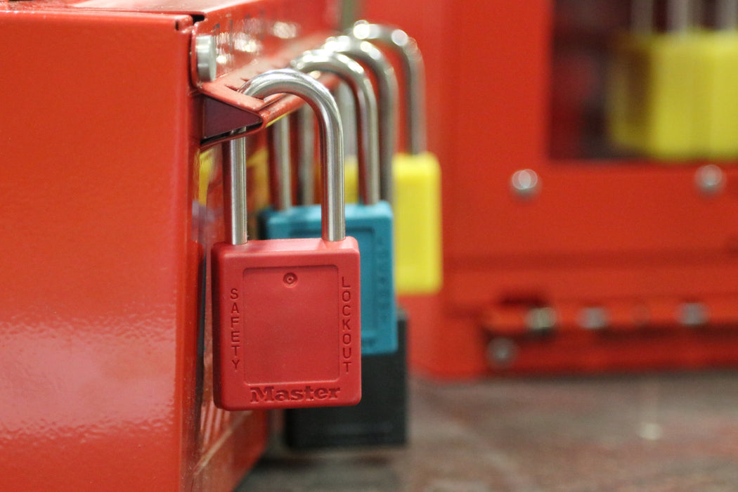 Master Lock 410 Zenex™ Thermoplastic Safety Padlock, 1-1/2in (38mm) Wide with 1-1/2in (38mm) Tall Shackle-Keyed-Master Lock-MasterLocks.com