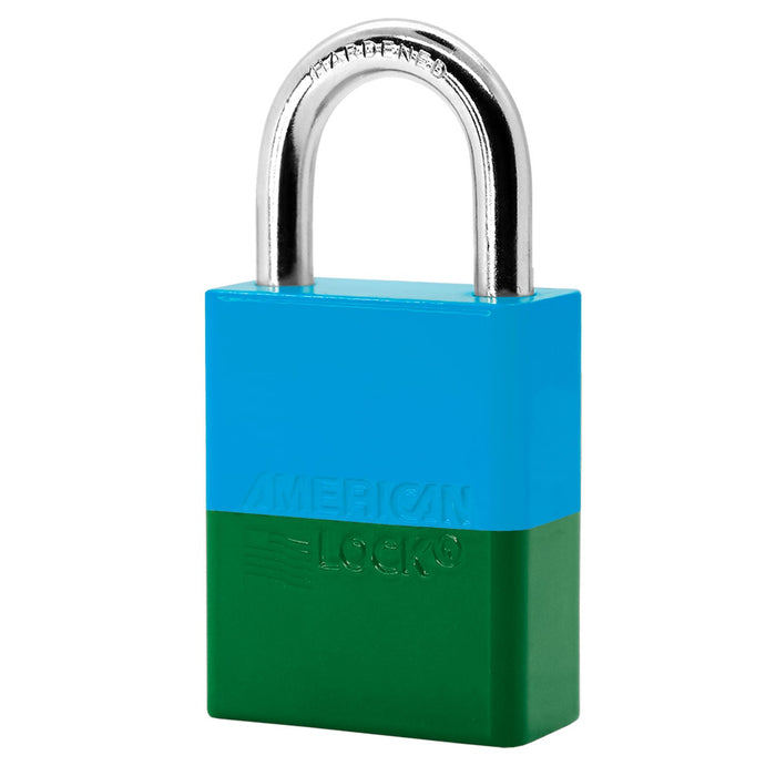 American Lock A1105PC Powder Coated Dual Colored Aluminum Padlock
