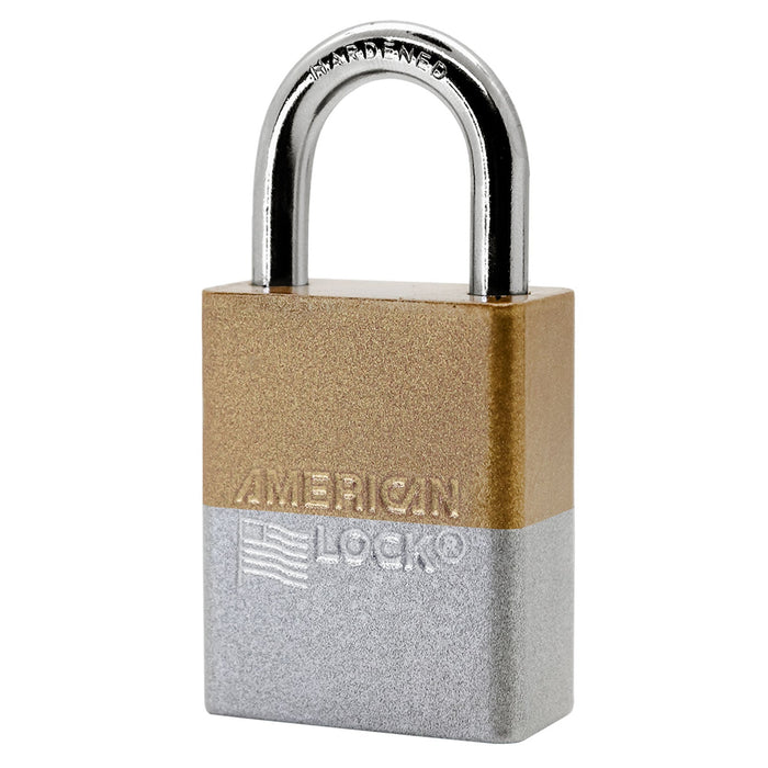 American Lock A1105PC Powder Coated Dual Colored Aluminum Padlock