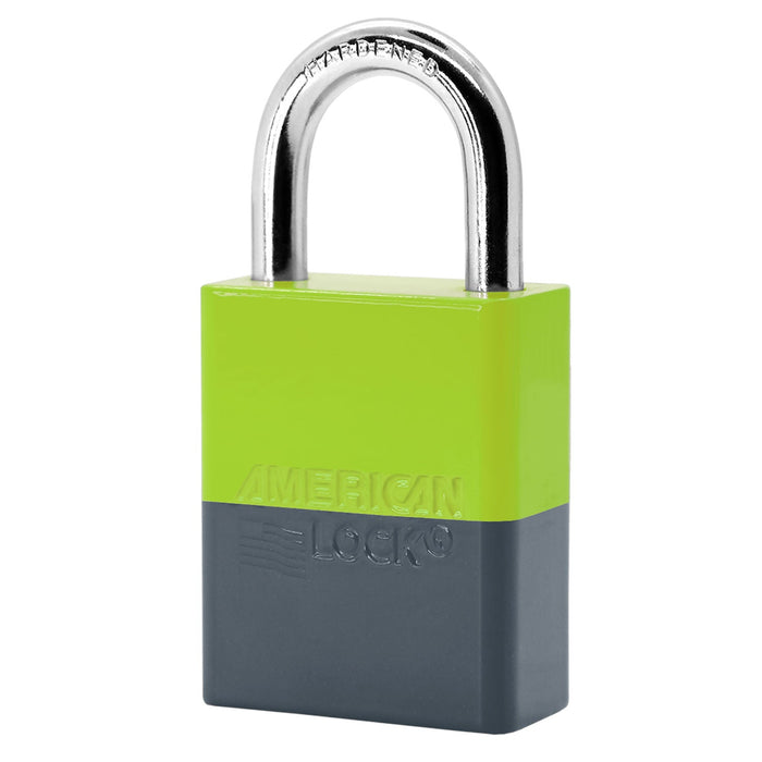 American Lock A1105PC Powder Coated Dual Colored Aluminum Padlock