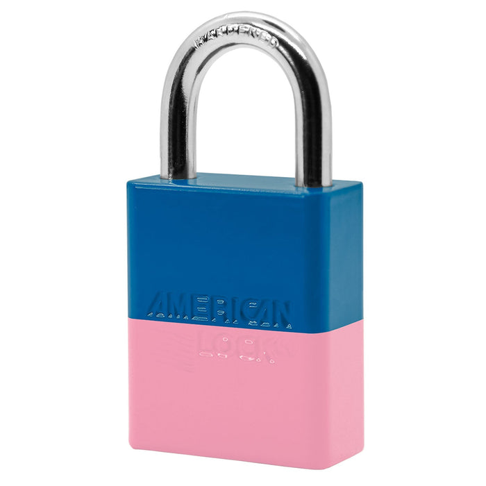 American Lock A1105PC Powder Coated Dual Colored Aluminum Padlock