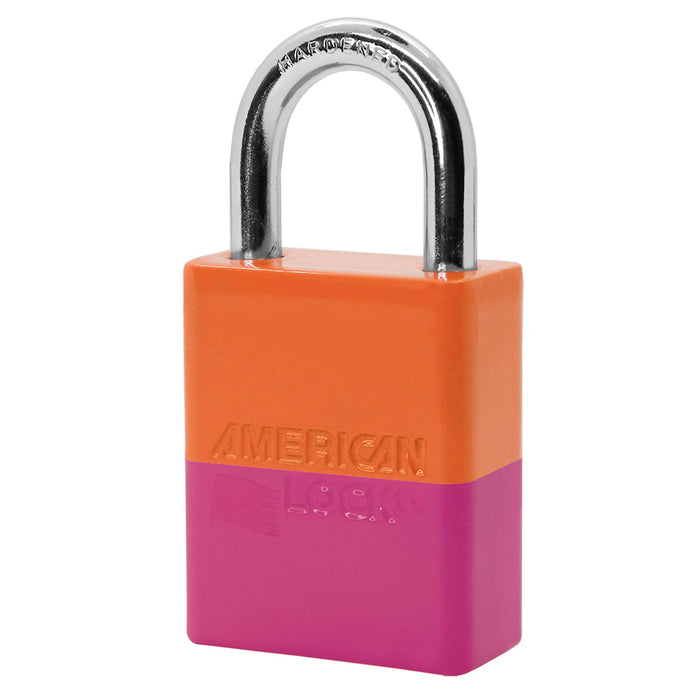 American Lock A1105PC Powder Coated Dual Colored Aluminum Padlock