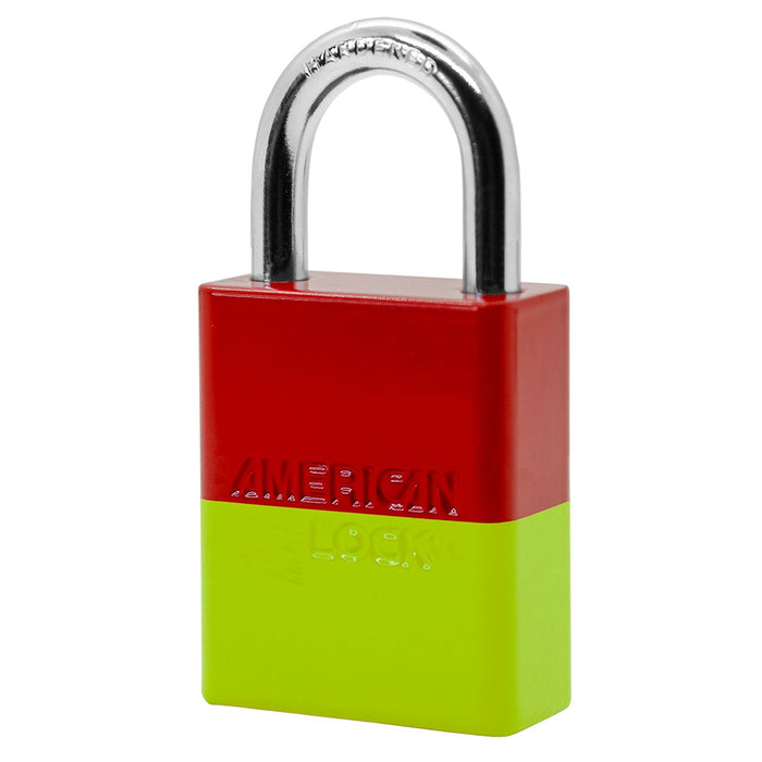 American Lock A1105PC Powder Coated Dual Colored Aluminum Padlock