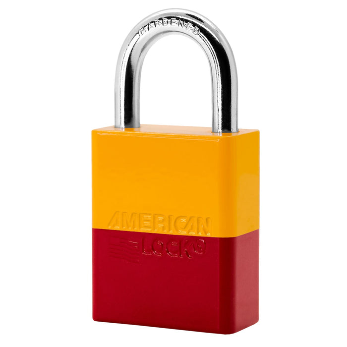 American Lock A1105PC Powder Coated Dual Colored Aluminum Padlock