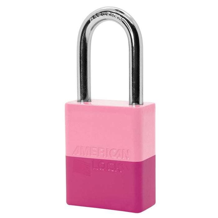 American Lock S1106PC Powder Coated Dual Colored Aluminum Padlock